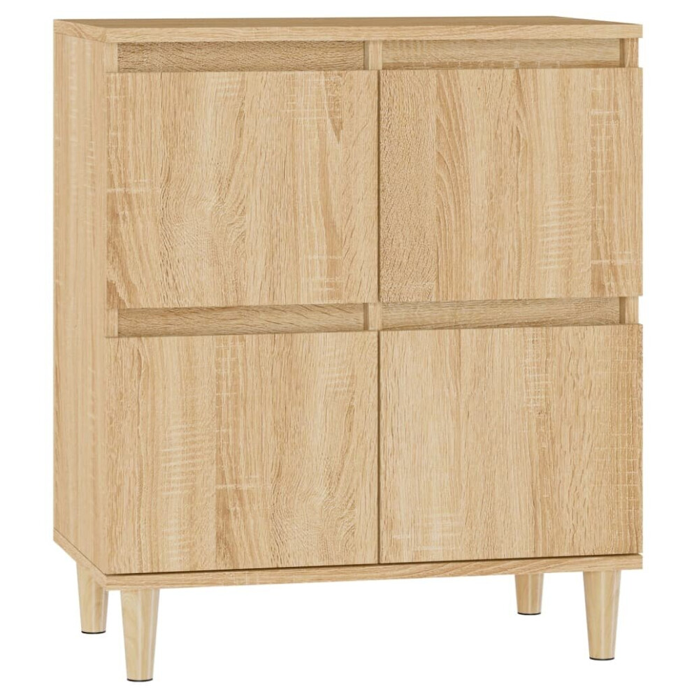 Vidaxl (Sonoma Oak) Sideboard Cabinet Cupboard Side Cabinet Home Organiser Engineered Wood