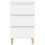 VidaXL (white) vidaXL Bedside Cabinet Engineered Wood End Table Nightstand Multi Colours 6
