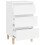 VidaXL (white) vidaXL Bedside Cabinet Engineered Wood End Table Nightstand Multi Colours 7