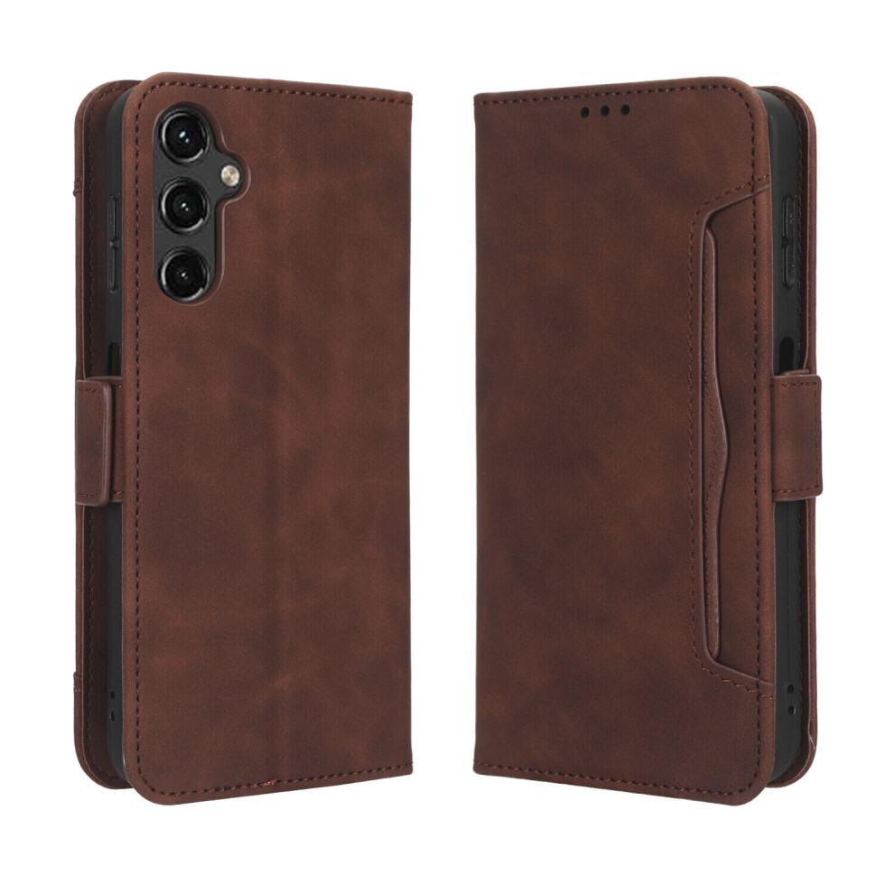 Case for Samsung Galaxy A14 5G Cover Adjustable Detachable Card Holder Magnetic closure Leather Wallet Compatible with Samsung Galaxy A14 5G Case