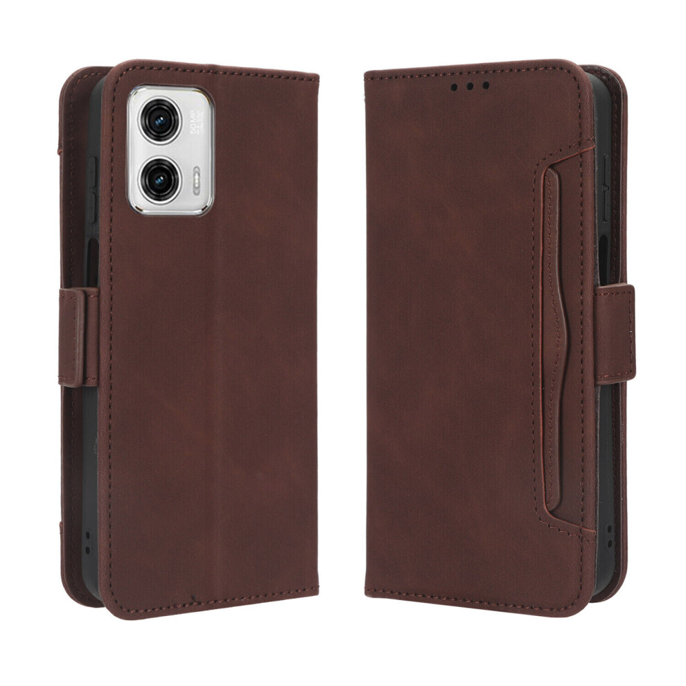 Case for Motorola MOTO G53 5G Cover Adjustable Detachable Card Holder Magnetic closure Leather Wallet Compatible with Motorola MOTO G53 5G Case