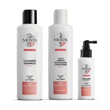 Hair Dressing Set Nioxin System 3 Shampoo Conditioner Treatment (3 Pcs)