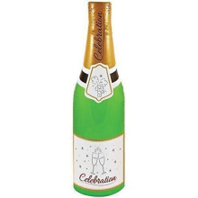 73cm Inflatable Blow Up Celebration Champagne Bottle Of Bubbly Bubbles