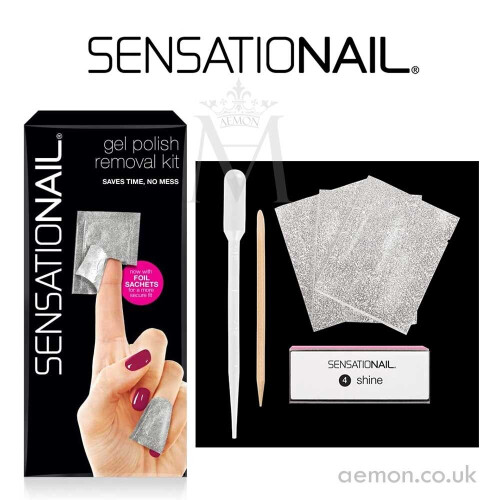 SENSATIONAIL SENSATIONAIL SensatioNail Essential Gel Polish Removal Kit (71613)