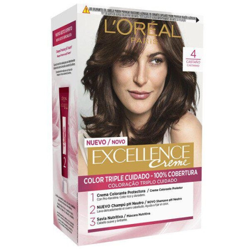 L’Oréal Paris L'Oréal Excellence Cool Crème 7.11 - Permanente verf Intense Asblond 192 ml