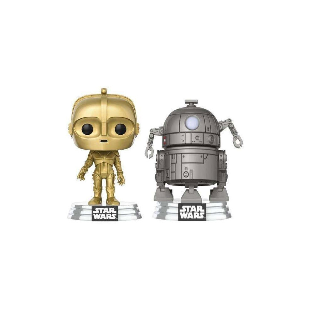 Funko Star Wars POP! Vinyl Figures 2-Pack Concept Series: R2-D2 & C-3PO 9 CM