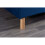 Birlea Blue Small Double Bed Frame Birlea Loxley 120cm 4FT Navy Fabric Bedstead 5