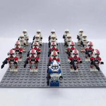 (Style B) 21PCS Star Wars Knight Series Warrior Building Blocks Suitable fit Lego Toys