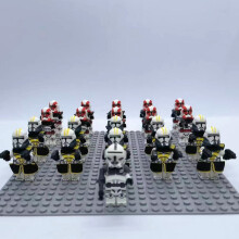 (Style E) 21PCS Star Wars Knight Series Warrior Building Blocks Suitable fit Lego Toys