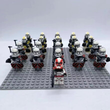 (Style C) 21PCS Star Wars Knight Series Warrior Building Blocks Suitable fit Lego Toys
