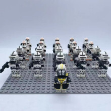 (Style D) 21PCS Star Wars Knight Series Warrior Building Blocks Suitable fit Lego Toys