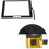 Dixell Touch Screen Panel Digitizer Glass Sensor Replacement For Autel Maxisys MS906TS Diagnostic Scanner Tool, 8'' 4