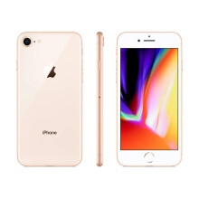 (Gold) Apple iPhone 8 Smartphone 64 GB 4G LTE iOS 13 Unlocked Sim Free Space - Refurbished