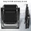 Garden Outdoor 2Pcs Zero Gravity Folding Black Chair 7