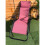 Garden Pink Reclining Zero Gravity Sun Lounger With Pillow 4