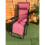 Garden Pink Reclining Zero Gravity Sun Lounger With Pillow 5