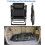 Garden Outdoor 2Pcs Zero Gravity Folding Black Chair 2
