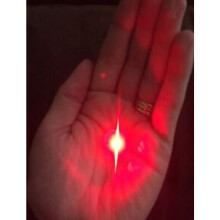 10 x Individual Red LED Lights, Wireless, Battery, Craft, Glow, Cake