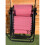 Garden Pink Reclining Zero Gravity Sun Lounger With Pillow 6