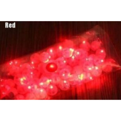 10 x Individual Red LED Lights,  Wireless, Battery, Craft, Glow, Cake 1