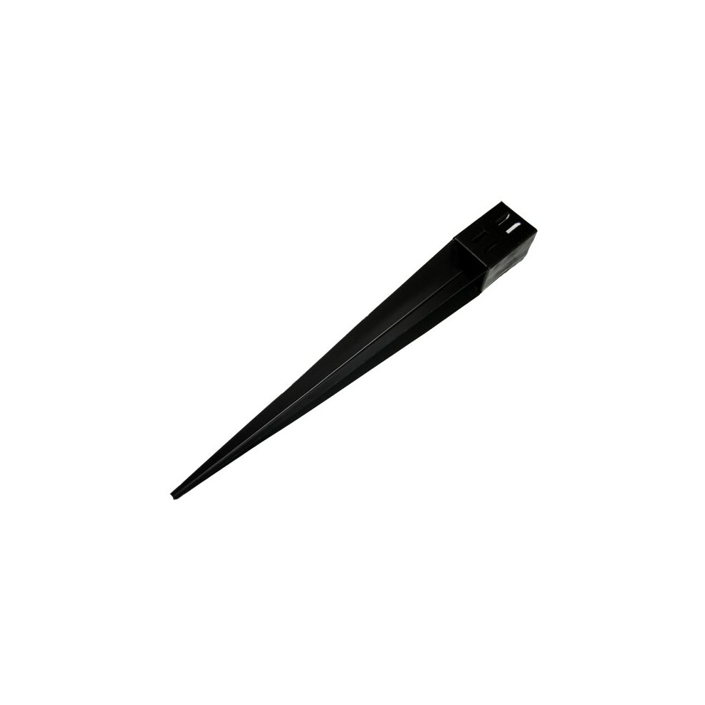 Fence Post Support Spike Holders 4" 100Mm X1 (Square Wedge Grip Shoe) 707152580304
