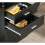 Large Computer Desk Black Executive Metal Home Office Modern Storage Drawers PC Table 3
