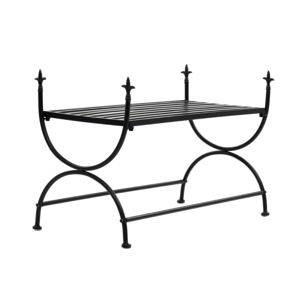 Small Garden Bench Antique Vintage Furniture Metal Window Seat Patio Chair-image-OPC-PBJ59Z7-NEW
