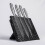 Supporto magnetico per coltelli Rack per coltelli Organizzazione della cucina Set di posate 2