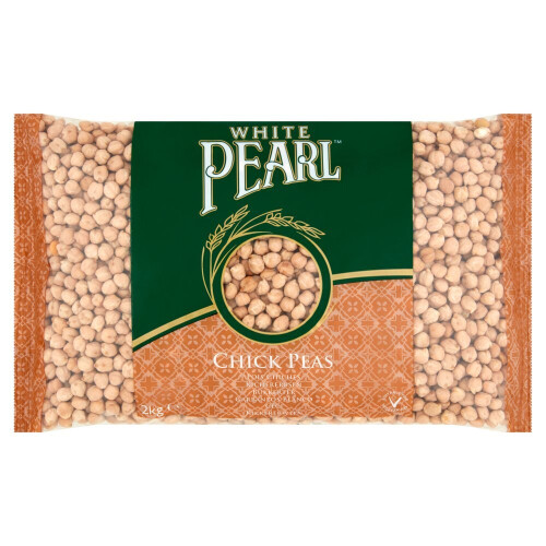 White Pearl Chick Peas 2kg (Pack of 1) 2