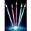 LED Lightsaber Laser Saber Plastic Sci-Fi Toy with Light Extendable 3