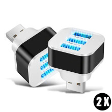 2 X High Speed USB HUB 3 Ports Splitter Charging Cable Adaptor Charger