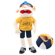 (58cm/22.83in) Funny Puppet Jeff Parent Children Interaction Plush Doll Early Gift Christmas