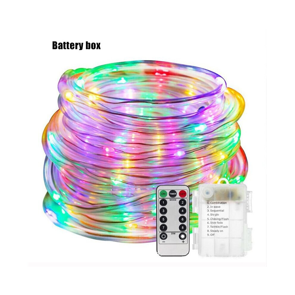 (BatteryBox, 20m) 530m Led Rope Lights Usbbattery Box Timing Waterproof Dimmable Decor Lamp Xmas