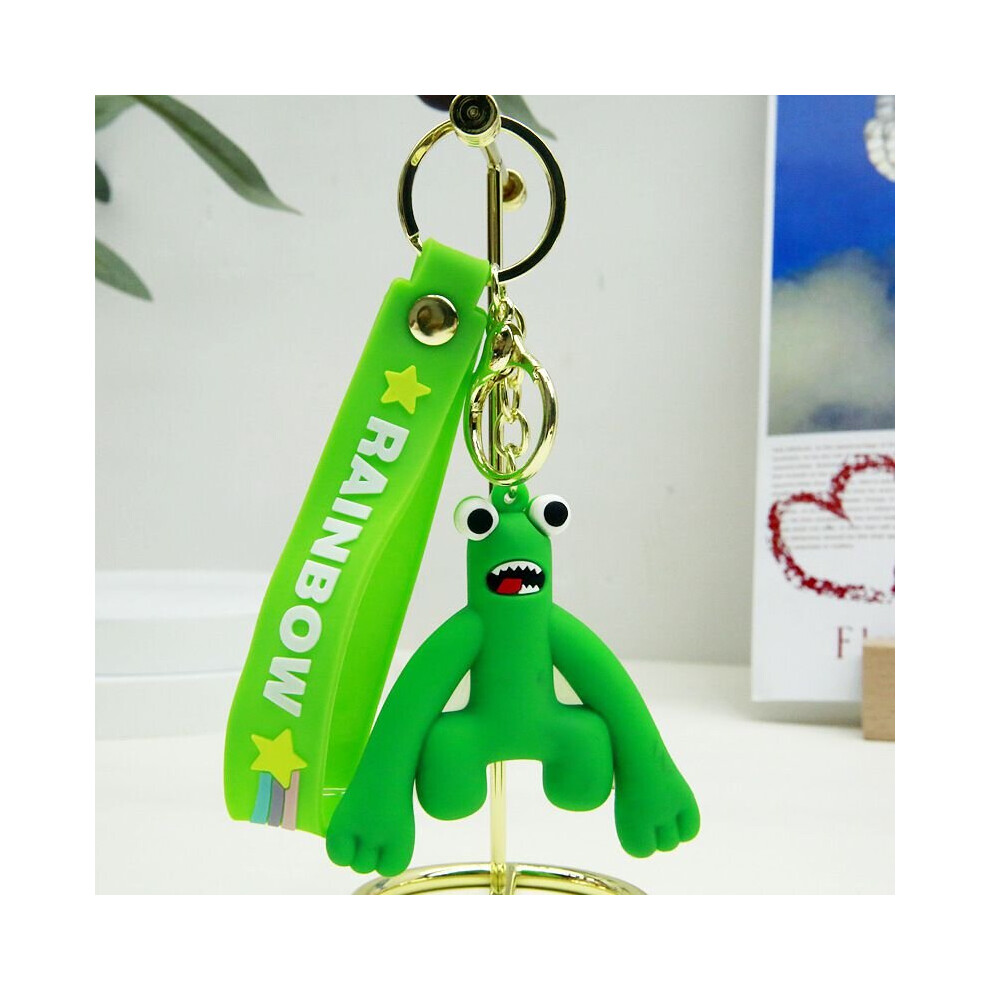 (Green) Roblox Rainbow Friends Keychain Pendant  Blue Toyfigure Kids Gifts Xmas  Ornament