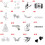 100 LARGE Personalised return address label adhesive custom sticker 61x50mm 3