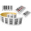 100 Personalised return address label barcode adhesive custom sticker 56x25mm 4