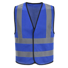 (Blue, 2-5Y) Hi Vis Waistcoat Reflective Vest Hi Viz Waistcoat