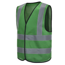 (Green, 6-8XL) Hi Vis Waistcoat Reflective Vest Hi Viz Waistcoat