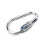 (Silver, 7.5 CM) 3 Dial Bag Suitcase Combination Lock Luggage Padlock Coded Lock 1