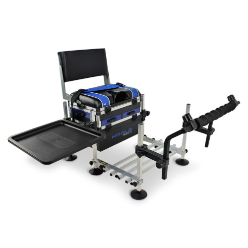 Koala KS3 System Seat Box Back Rest, Footplate, Black Spray Bar Side Tray