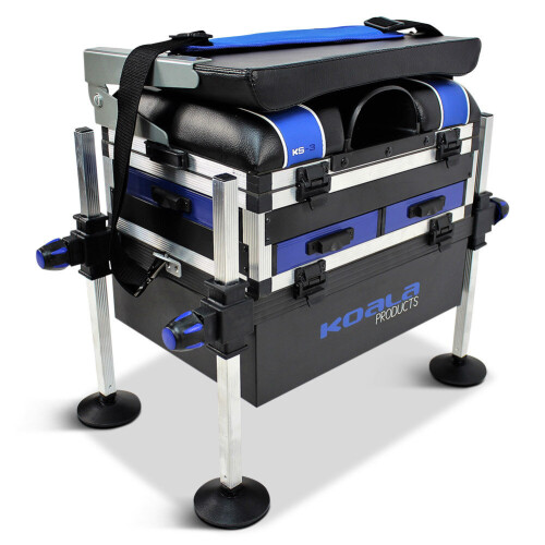 Koala KS3 System Seat Box Back Rest, Footplate, Black Spray Bar Side Tray 2