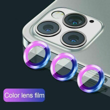 (iPhone 13 Pro / Pro Max, 1 Pack (3 PCs)) Metal Tempered Glass Camera Lens Ring Protector For iPhone 13 Mini 13 Pro Max