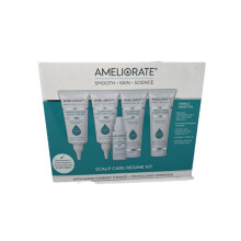 Ameliorate Scalp Care Kit 5-Pc Scalp Health Set (Clarifying Shampoo, Scalp Exfoliant, Smoothing Conditioner, Soothing Essence, Transforming Serum)