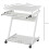 Small Computer Desk White Home Office Furniture Space Saving Writing Study Tray Table 2