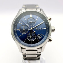 HUGO BOSS GRAND PRIX HB1513478 Blue Silver Men's Chronograph Watch