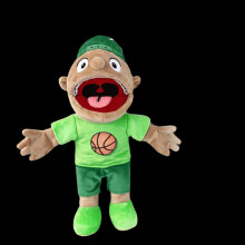 (Joseph) Puppet Jeffy Hand Boy Joseph Cody Soft Plush Toy Doll Removable Mouth Gift Kid