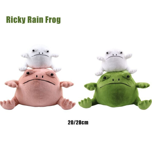 7811in Ricky Rain Frog Plush Toy Soft Stuffed Animal Hug Doll Kids