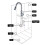 Stainless Steel Kitchen Taps Sink Mixer Pull Out Spray Tap 10
