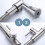 Stainless Steel Kitchen Taps Sink Mixer Pull Out Spray Tap 11