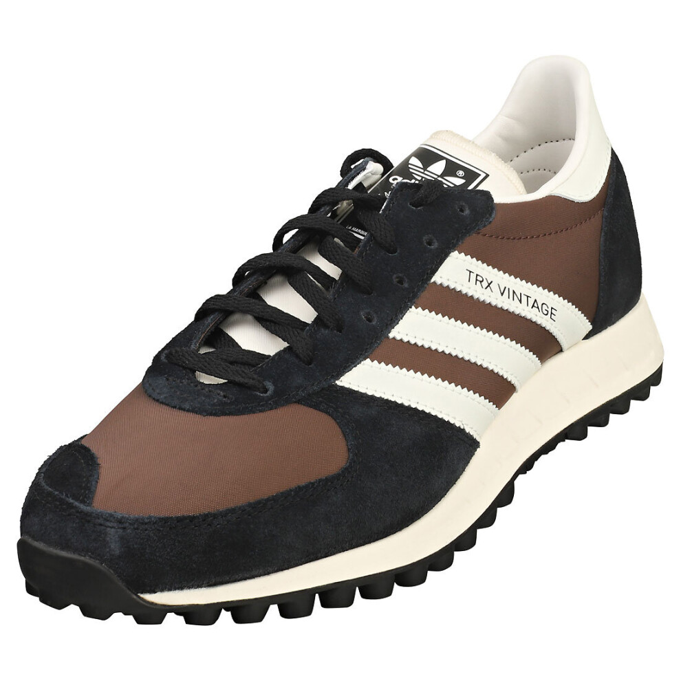 (7) adidas Trx Vintage Mens Casual Trainers in Brown Black